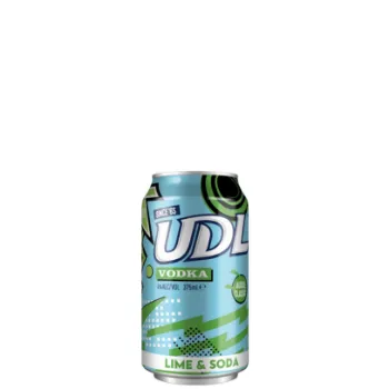 Picture of UDL Vodka Lime & Soda Cans 375ml