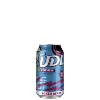 Picture of UDL Vodka Mixed Berry Zero Sugar Free Cans 375ml