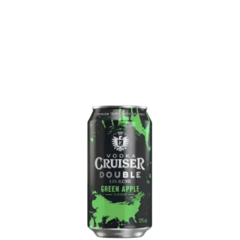 Picture of Vodka Cruiser Double Green Apple Cans 375ml