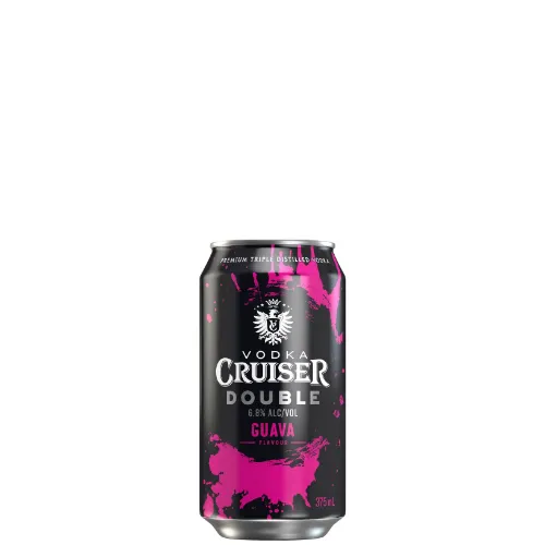 Picture of Vodka Cruiser Double Guava Cans 375ml