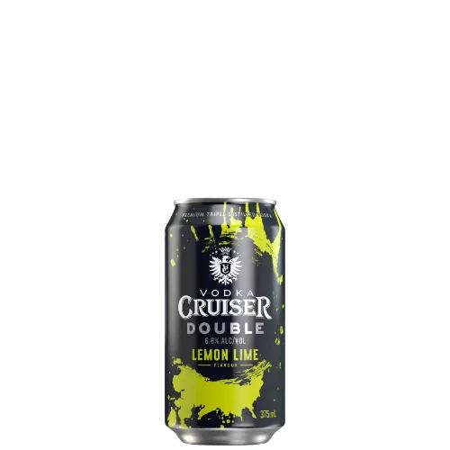 Picture of Vodka Cruiser Double Lemon Lime Cans 375ml