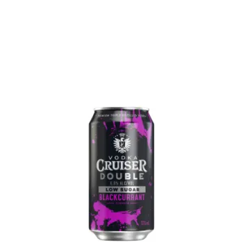 Picture of Vodka Cruiser Double Low Sugar Blackcurrant Cans 375ml