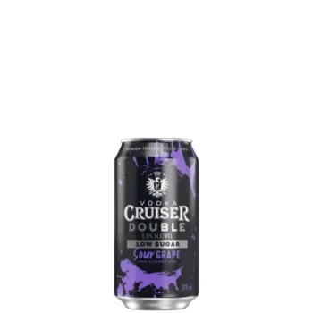 Picture of Vodka Cruiser Double Low Sugar Grape Cans 375ml