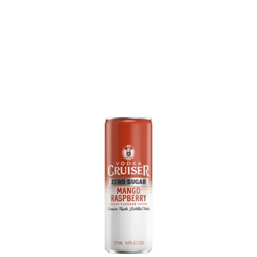 Picture of Vodka Cruiser Free Zero Sugar Mango Raspberry Cans 275ml
