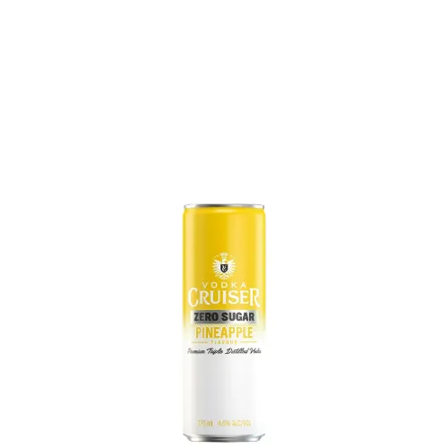Picture of Vodka Cruiser Free Zero Sugar Pineapple Cans 275ml