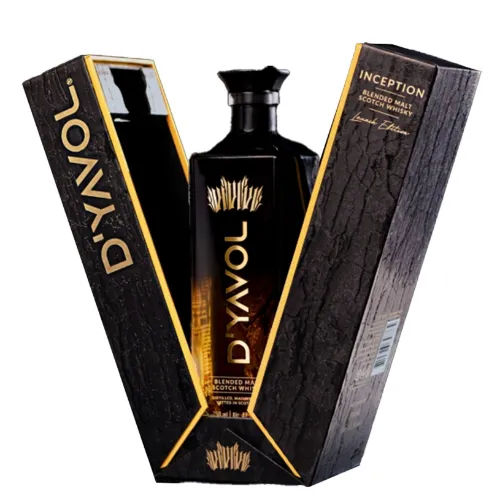 Picture of D'Yavol Inception Blended Malt Scotch Whisky Gift Box 750ml