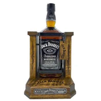 Picture of Jack Daniels Tennessee Whiskey Barrel Cradle  1.75L