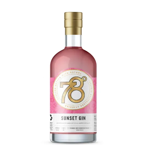 Picture of 78 Degrees Sunset Gin 700ml