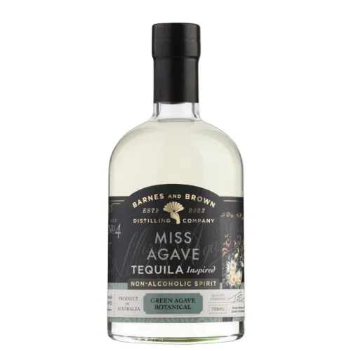 Picture of Barnes and Brown Miss Agave Tequila Inspired Non Alcoholic Spirit 700ml
