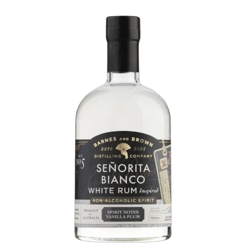 Picture of Barnes and Brown Senorita Bianco White Rum Non Alcoholic Spirit 700ml