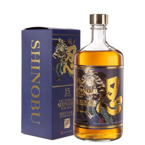 Picture of Shinobu Pure Malt 15YO Japanese Whisky 700ml