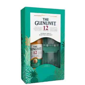 Picture of The Glenlivet 12YO Scotch & Glass Gift Pack 700ml