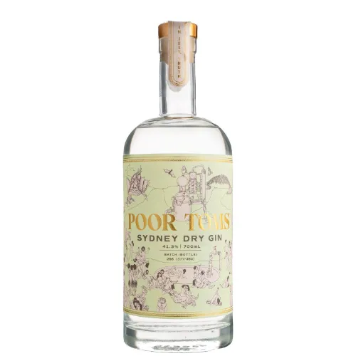 Picture of Poor Toms Sydney Dry Gin 700ml
