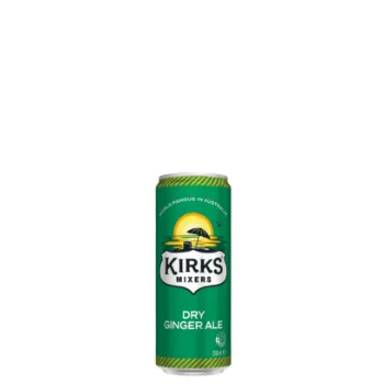 Picture of Kirks Soft Drink Dry Ginger Ale Cans 250ml
