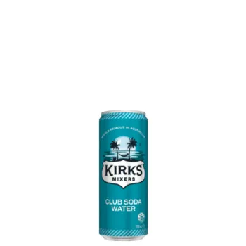Picture of Kirks Soft Drink Soda Water Cans 250ml