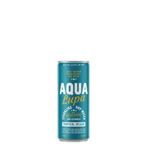 Picture of Wayward Brewing Co Aqua Lupa Sparkling Hop Water Cans 330ml