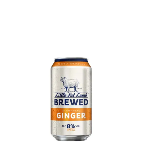 Picture of Little Fat Lamb Alcoholic Ginger Cider Cans 375ml