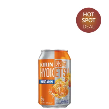 Picture of Kirin Hyoketsu Mandarin Cans 330ml