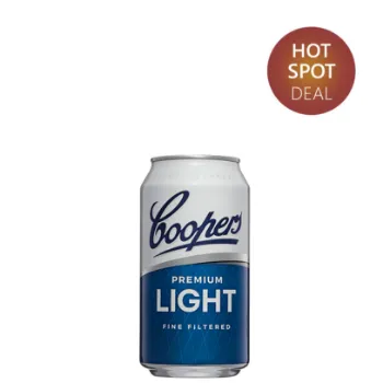 Picture of Coopers Premium Light Cans 4 x 6 x 375ml