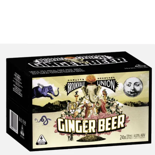 Picture of Brookvale Union Alcoholic Ginger Beer 330ml Bottles