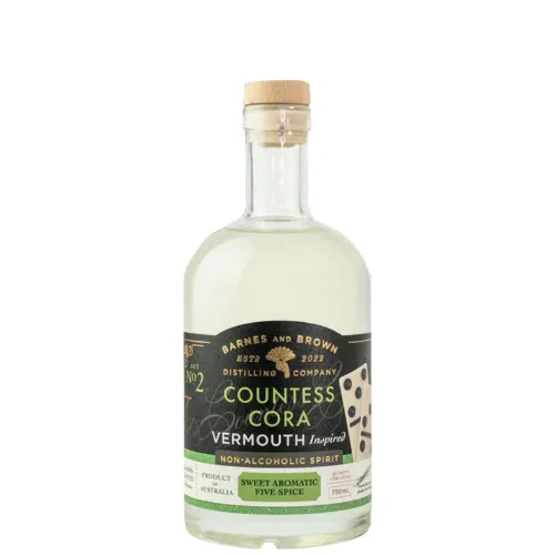 Picture of Barnes And Brown Countess Cora Vermouth Inspired Non Alcoholic Spirit 700ml