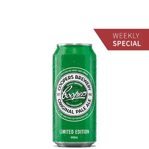 Picture of Coopers Pale Ale Cans 24 x 440ml
